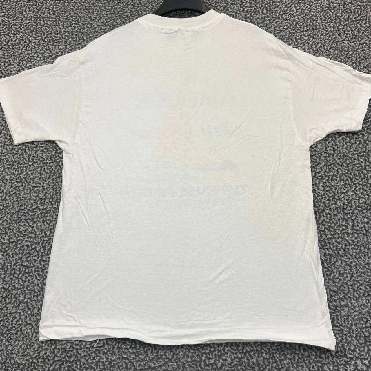 Hanes Vintage America's Cup Shirt Men XL White Beefy Deadstock Size US XL / EU 56 / 4 - 2 Thumbnail