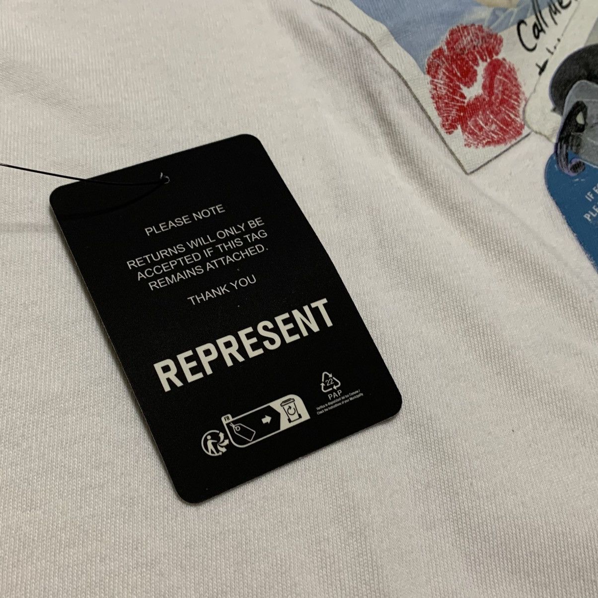 Represent Clo. Represent Small Girls Of Summer Flat White Tee Size US S / EU 44-46 / 1 - 9 Thumbnail