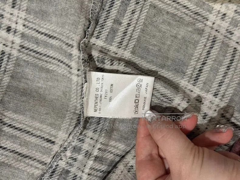 Needles Rebuild by Needles Patchwork Flannel Shirt . Size US XL / EU 56 / 4 - 5 Thumbnail