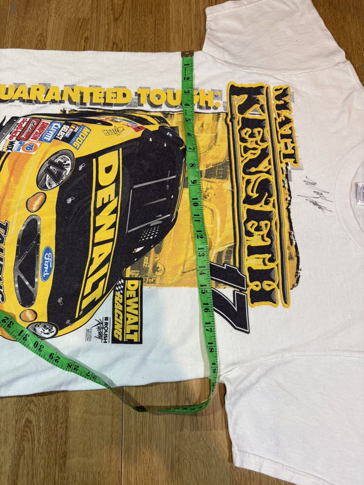 Other Nascar signed vintage tee shirt Size US M / EU 48-50 / 2 - 6 Thumbnail