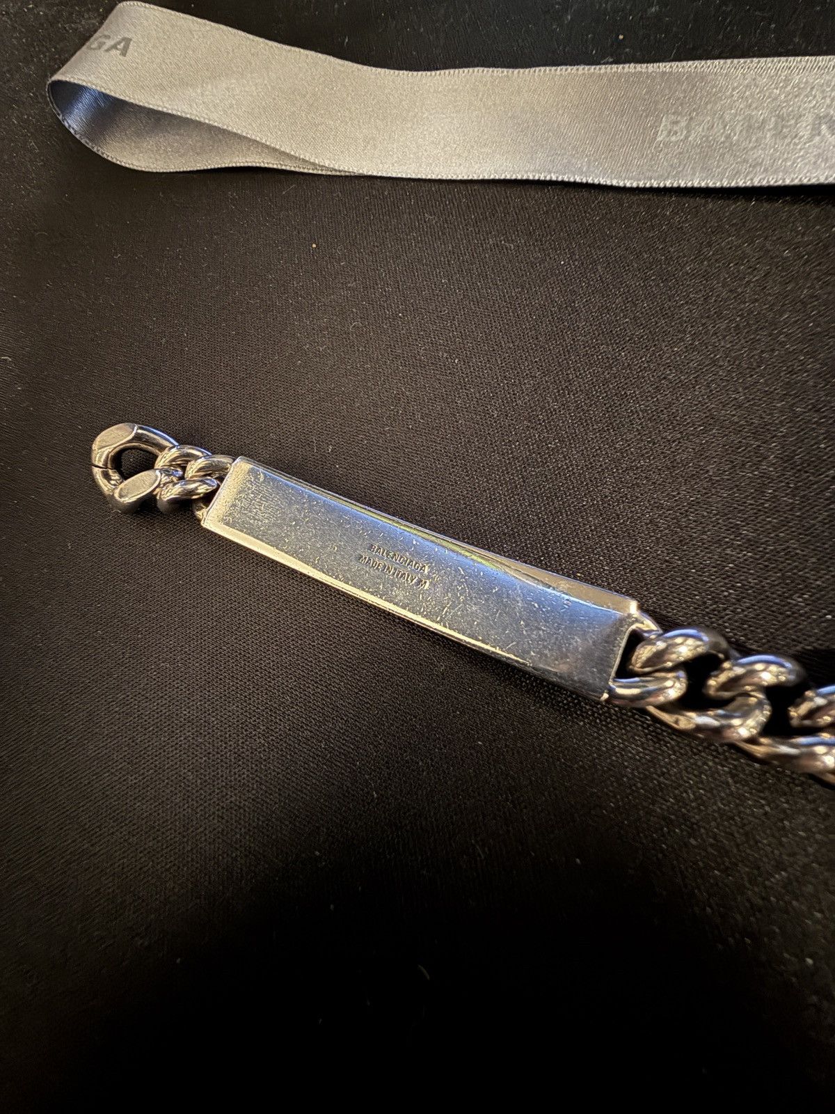 Balenciaga Balenciaga Plate Twist Bracelet Size ONE SIZE - 7 Thumbnail