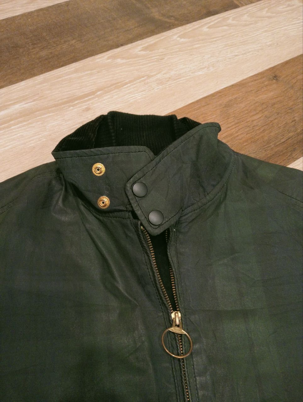 Beams Japan BEAMS JAPAN WAXED JACKET - SIZE L Size US L / EU 52-54 / 3 - 7 Thumbnail