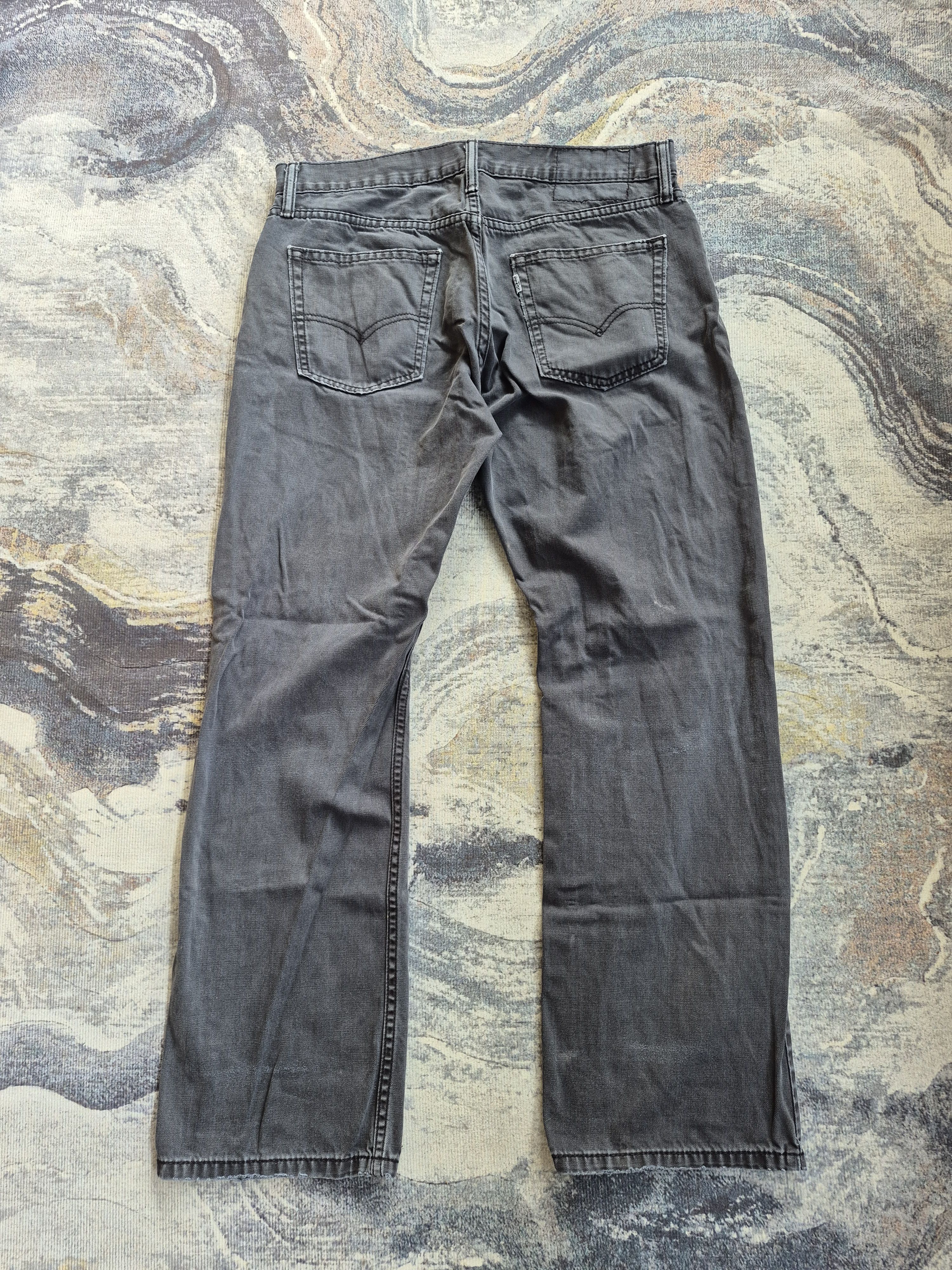 Levi's 🔥 Levis 514 Slim Straight All Black Jeans Denim Size US 32 / EU 48 - 6 Thumbnail