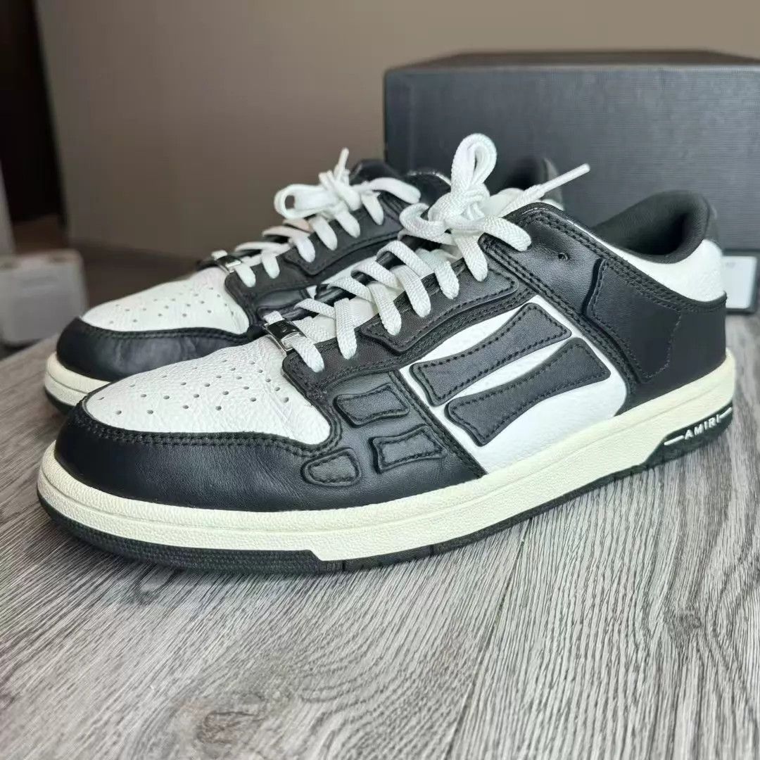 Amiri AMIRI Bones Black & White Size 42 Size US 9 / EU 42 - 1 Thumbnail