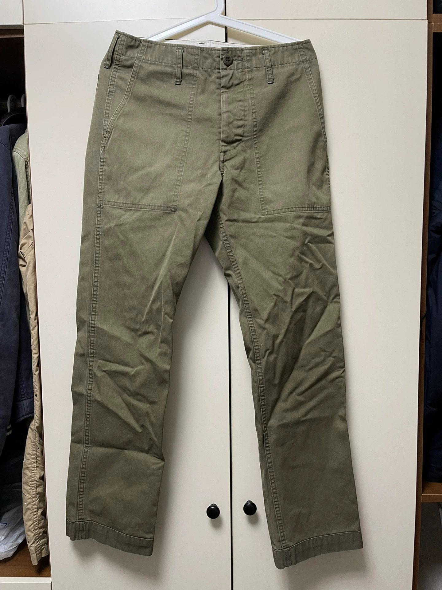 Visvim VISVIM Trade Wind Pants 18AW Olive Size US 30 / EU 46 - 1 Thumbnail