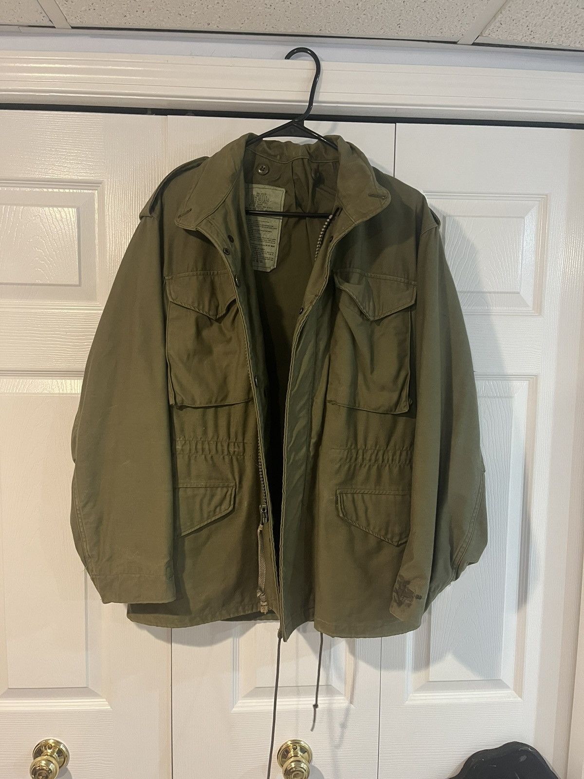 image of Military x Vintage Original Og-107 Field Jacket in Olivedrab, Men's (Size Small)