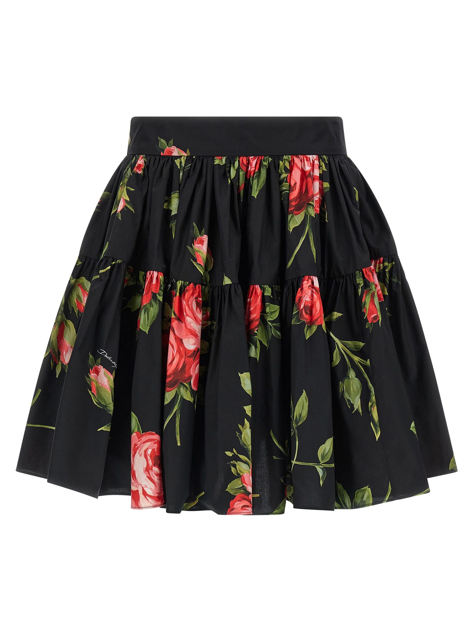 Dolce & Gabbana 'Bouquet Rose' skirt Size 28" / US 6 / IT 42 - 1 Thumbnail