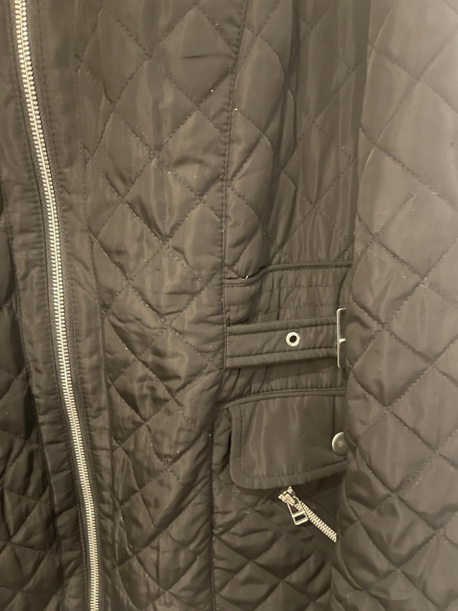 Designer Penningtons Black Lightweight Coat Size XL / US 12-14 / IT 48-50 - 3 Thumbnail