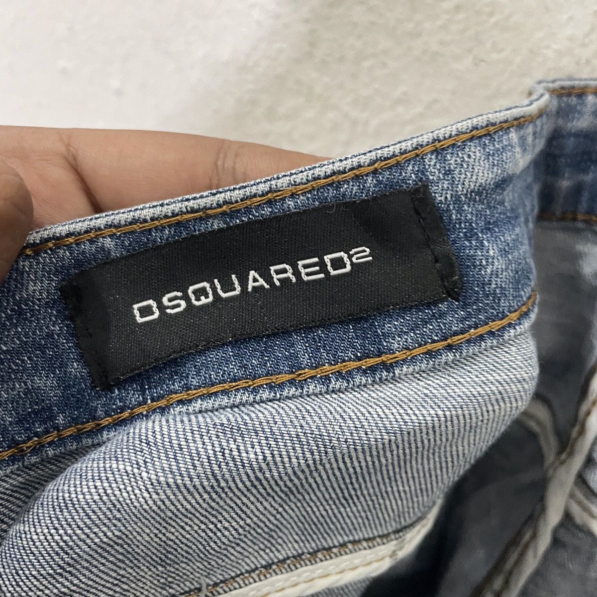 Dsquared2 Vintage Dsquared2 Distressed Denim Jeans Size US 36 / EU 52 - 6 Thumbnail
