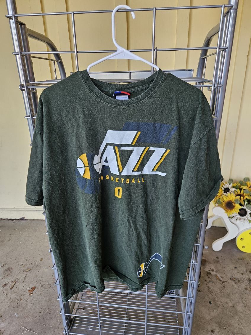 Majestic Enes Kanter Utah Jazz NBA Majestic Tee Size US XL / EU 56 / 4 - 1 Thumbnail