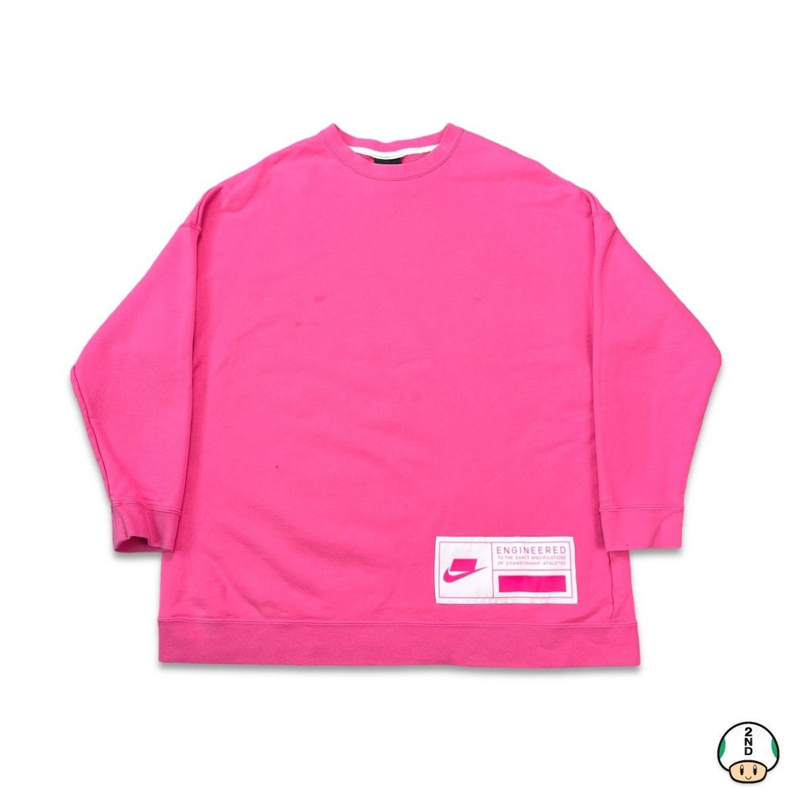 Nike × Vintage Nike Engineered Sweatshirt Sportswear Oversized Pullover Size US M / EU 48-50 / 2 - 1 Thumbnail