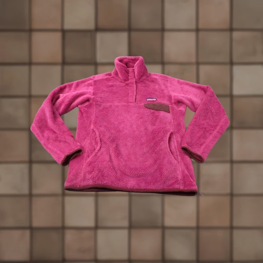 Patagonia Patagonia Jacket Women S Pink Snap Fleece Outdoor Casual Windproof Pockets 25442 Size S / US 4 / IT 40 - 1 Thumbnail