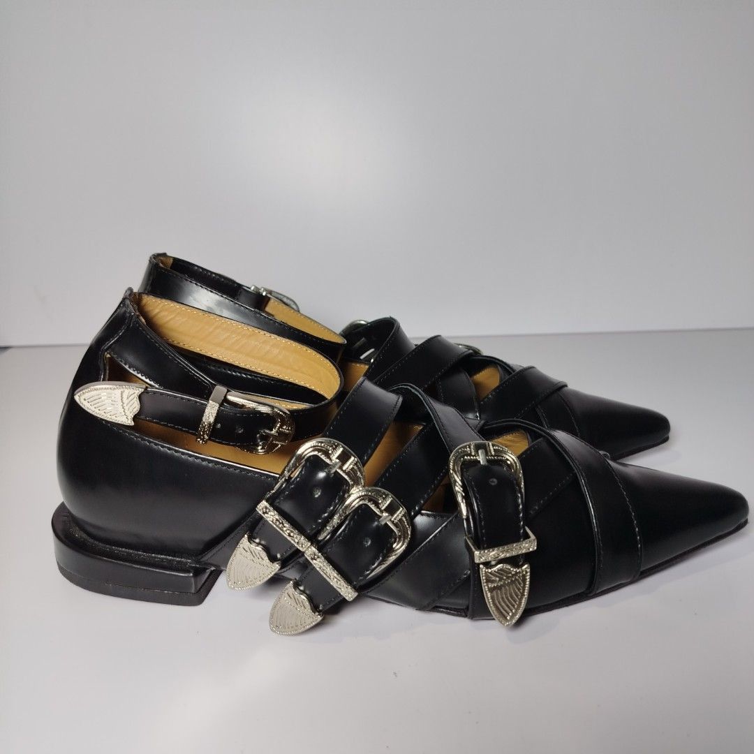 Toga Pulla Toga Pulla decorative-buckle ballet flats Size US 9 / IT 39 - 2 Thumbnail