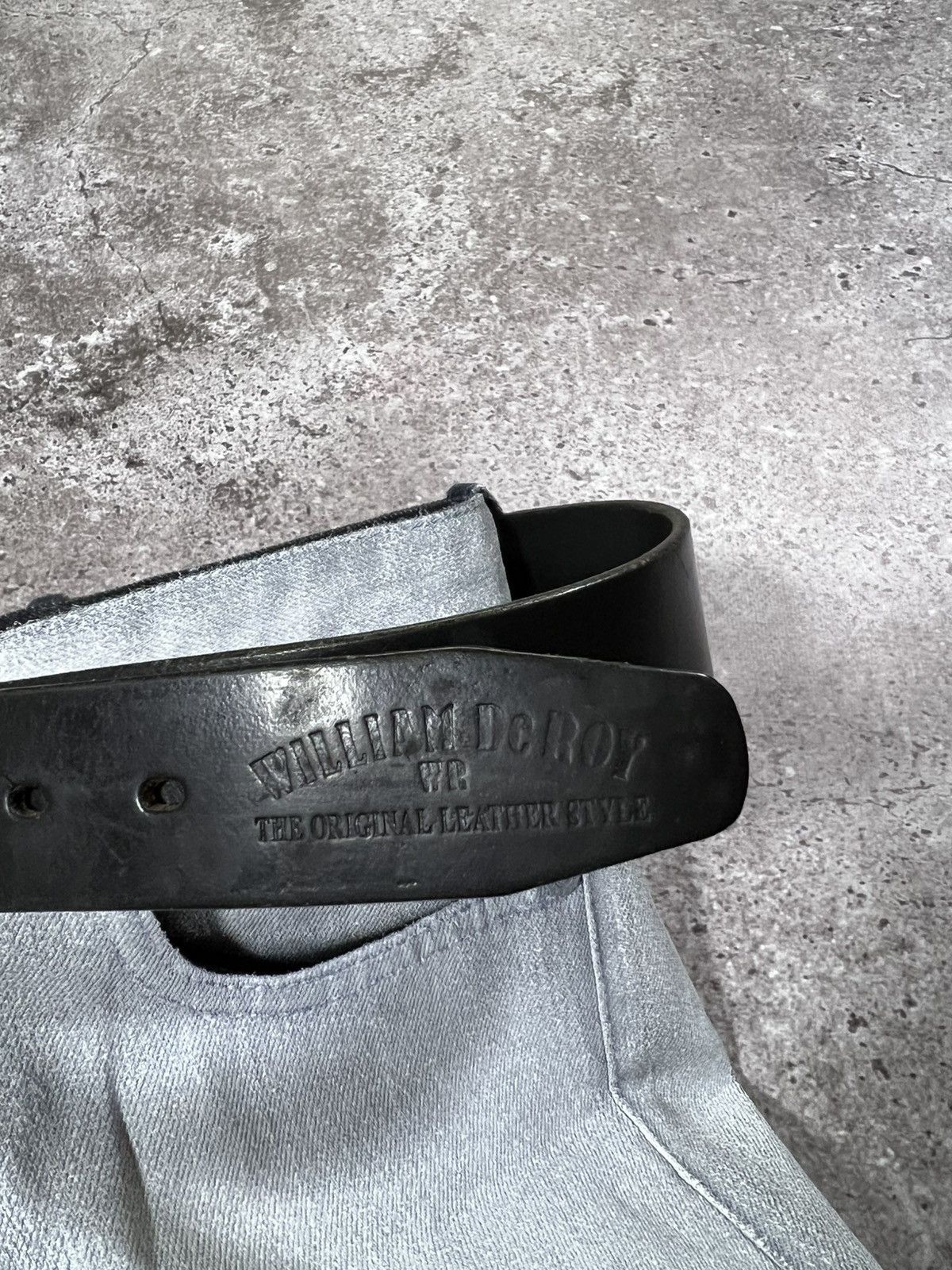 Diesel Vintage Diesel Leather Belt Monogram Big Logo Japanesse Y2K Size ONE SIZE - 7 Thumbnail