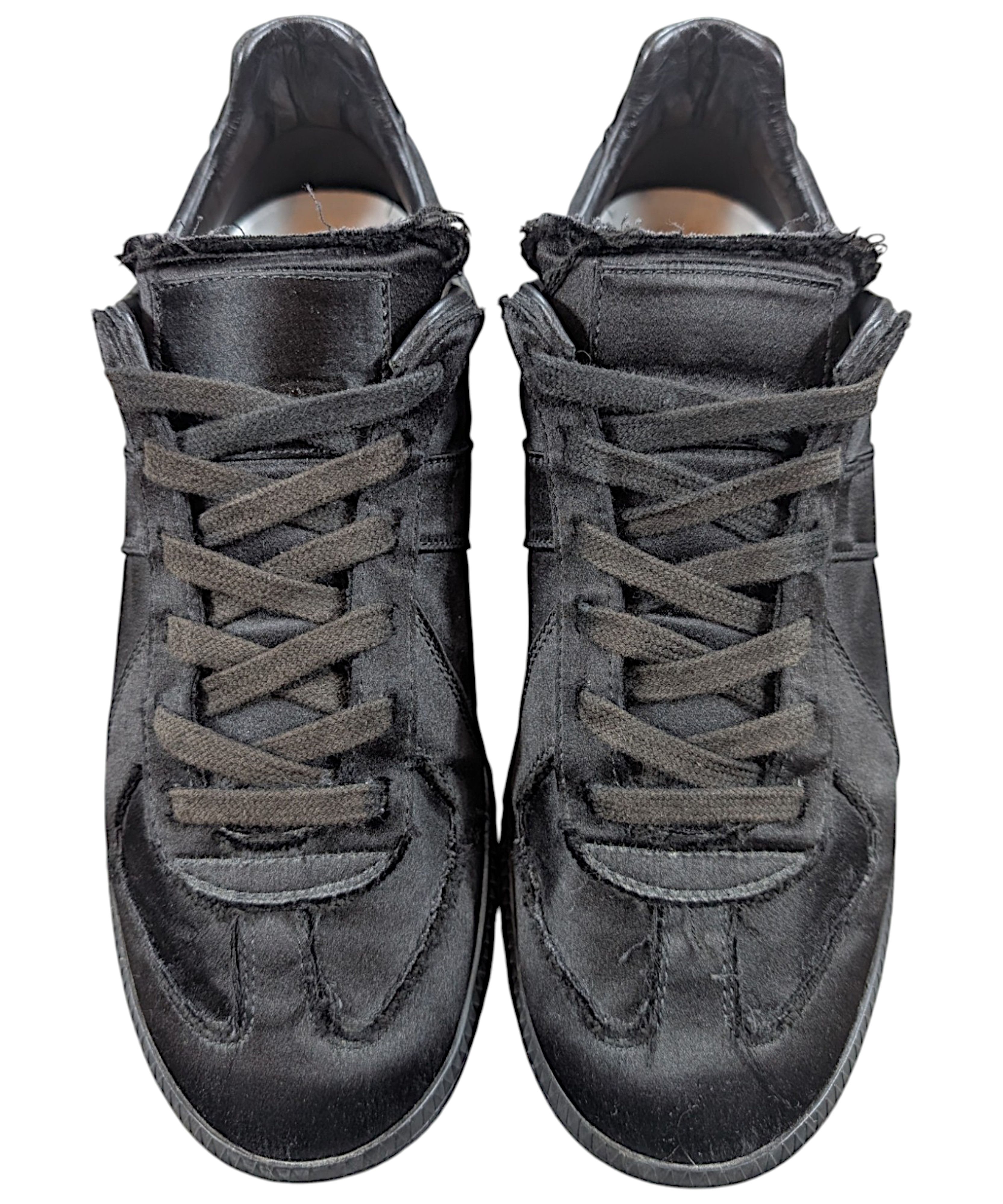 Maison Margiela Maison Margiela Satin Silk Distressed Replica GAT Sneaker Size US 8.5 / EU 41-42 - 1 Thumbnail