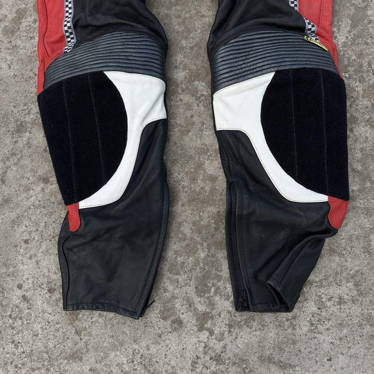 Genuine Leather × Japanese Brand Vintage Japanese Style Moto Leather Pants Racing Size 30 00s Size US 30 / EU 46 - 3 Thumbnail