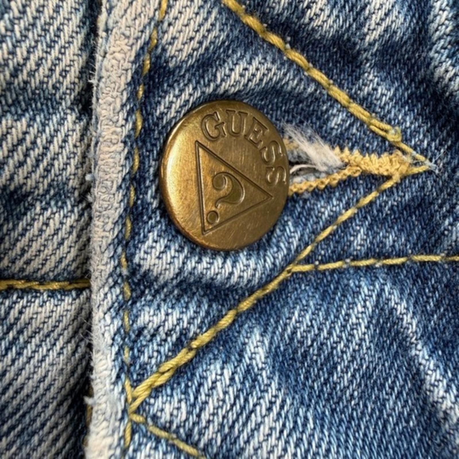 Guess Vintage 90s Georges Marciano GUESS Jeans 28 High Rise Mom Size 28" / US 6 / IT 42 - 10 Thumbnail