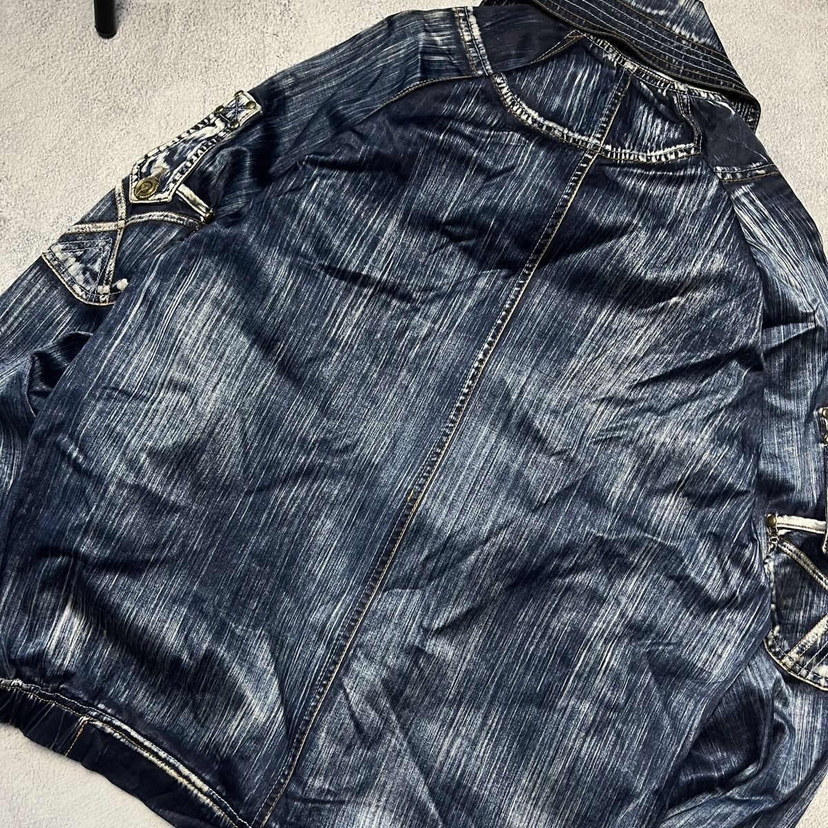 Japanese Brand × Vintage Japan vintage Ravel faded Rare y2k jacket Size US L / EU 52-54 / 3 - 6 Thumbnail