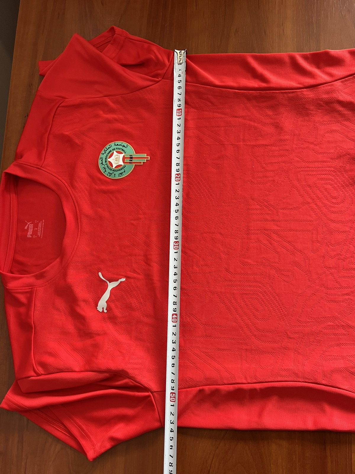Puma 2025/26 MOROCCO TEAM TRAINING SOCCER JERSEY FOOTBALL SHIRT L Size US L / EU 52-54 / 3 - 17 Thumbnail