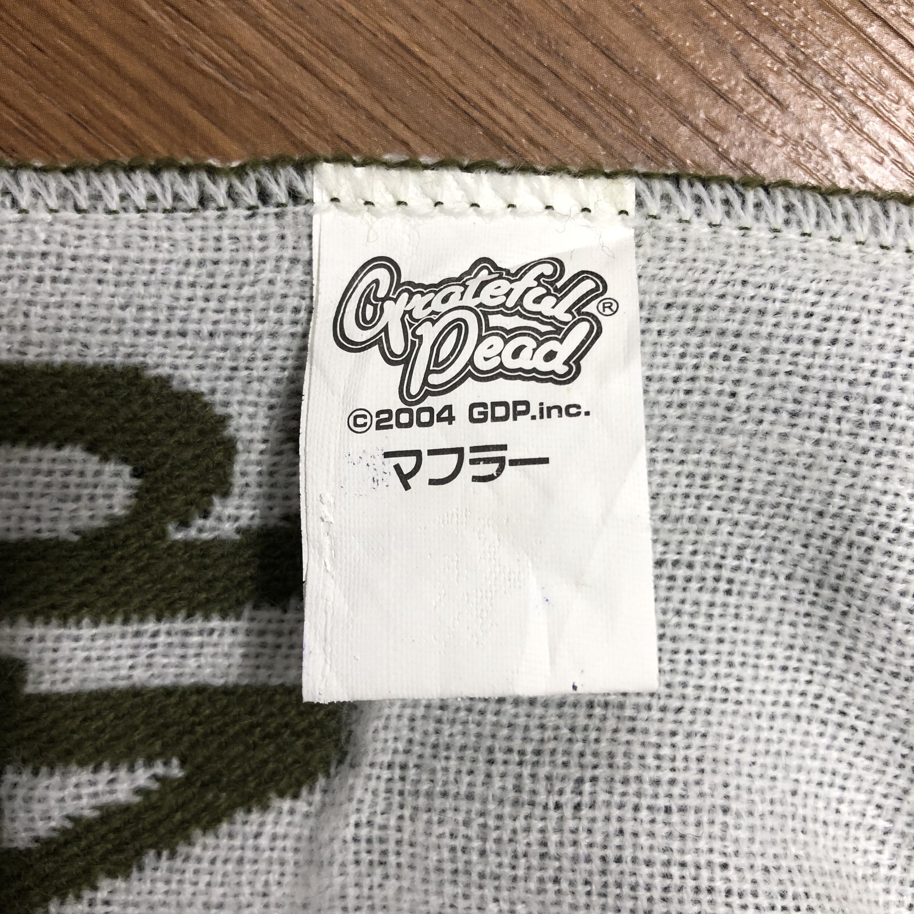 Grateful Dead × Vintage Vintage Grateful Dead Scarf Muffler Mf193 Size ONE SIZE - 4 Thumbnail