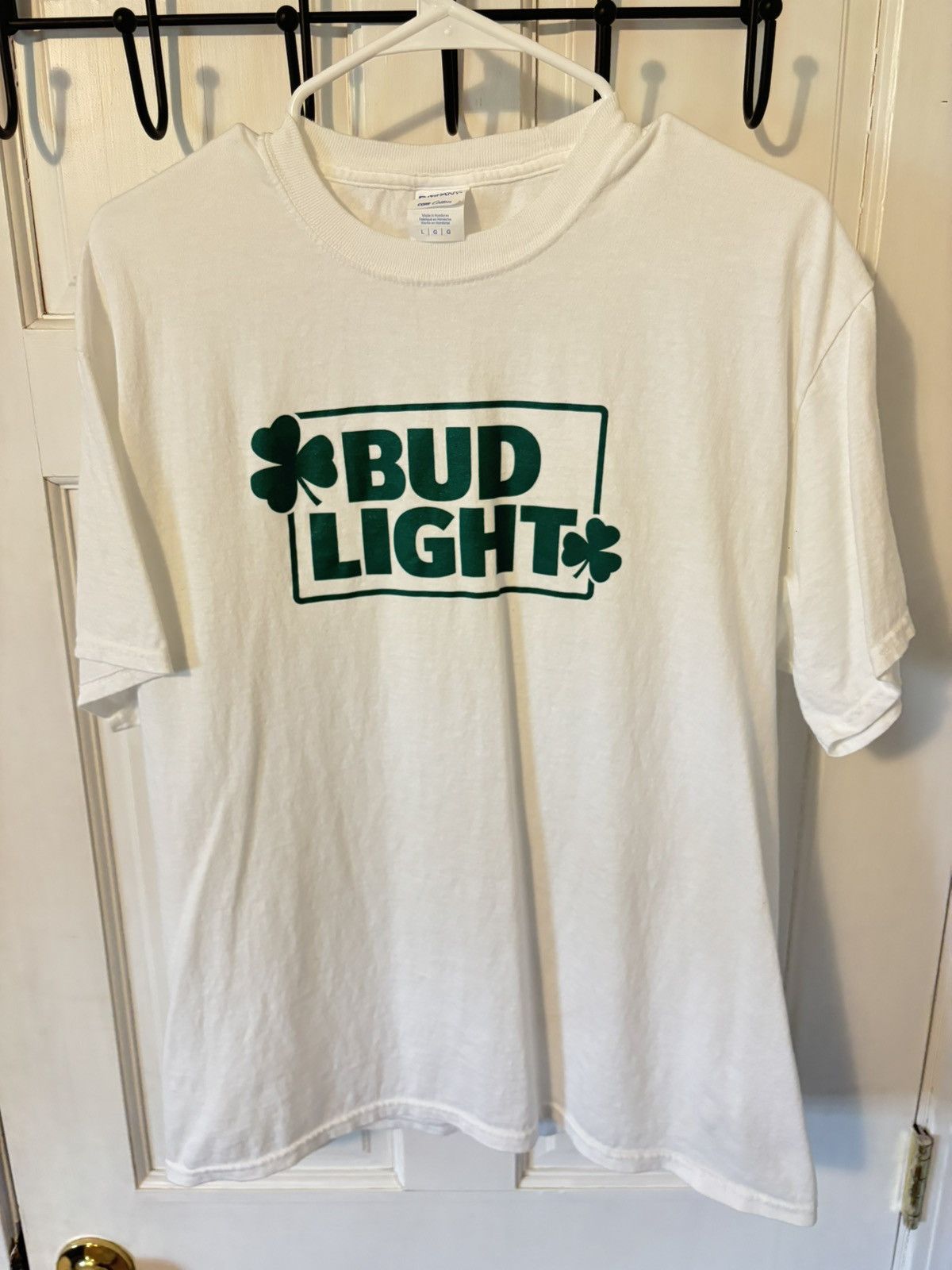 Vintage Bud Light Clover Tee Size US L / EU 52-54 / 3 - 1 Thumbnail