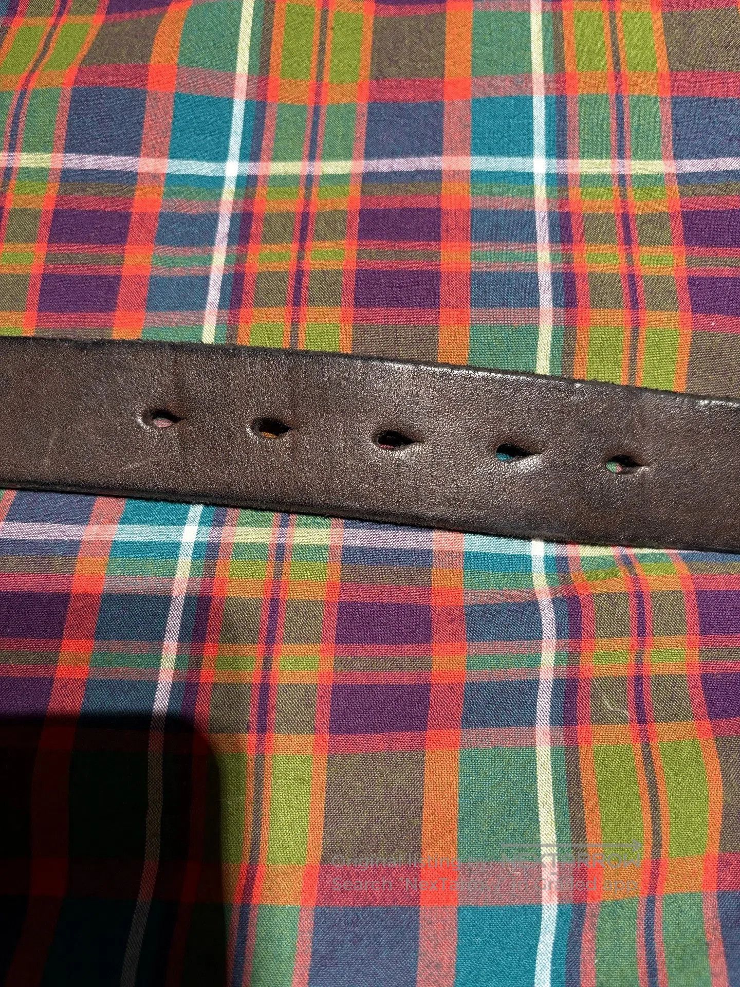 Vintage Vintage Works Leather Belt. Size ONE SIZE - 4 Thumbnail