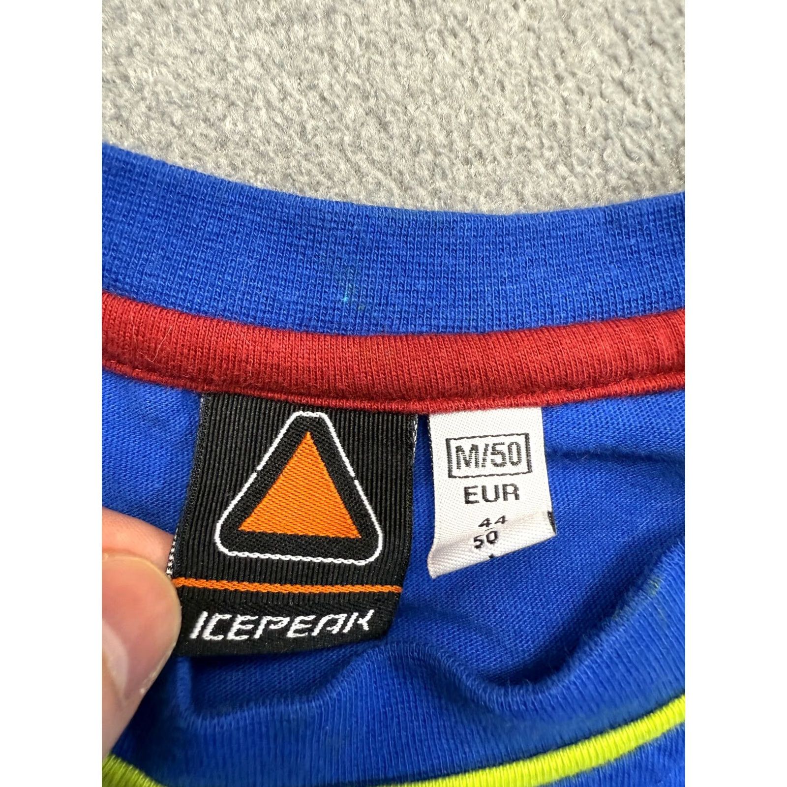 Vintage Icepeak Blue Shirt M Unisex Adults T-Shirt Size M Size US M / EU 48-50 / 2 - 3 Thumbnail