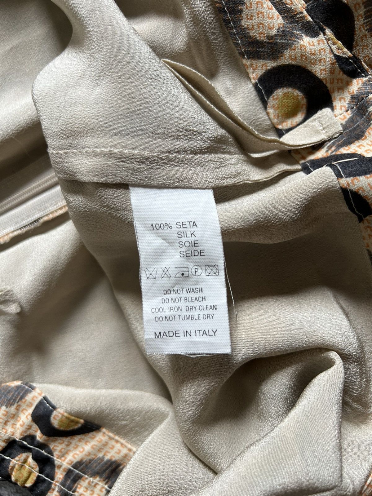 Etro × Vintage Vintage Etro Milano Silk Midi Pattern Skirt Women’s Size 44 Size 30" / US 8 / IT 44 - 7 Thumbnail