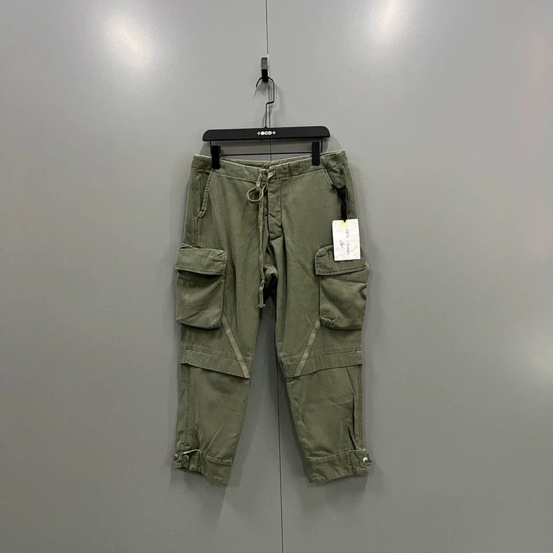Greg Lauren GREG LAUREN Green Casual Cargo Pants Size US 26 / EU 42 - 1 Thumbnail