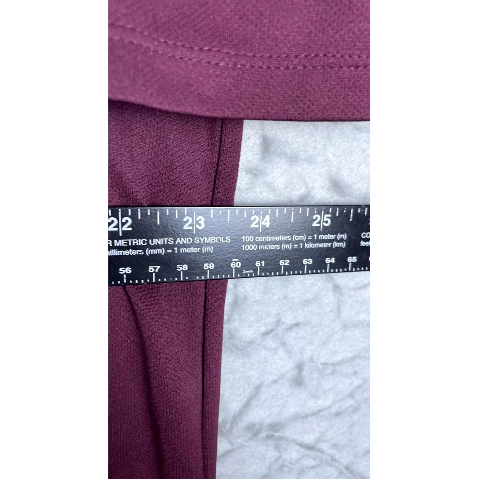 Nike Nike Dri-FIT Polo Shirt Mens XL Purple Solid Golf Short Sleeve Knit Size US XL / EU 56 / 4 - 5 Thumbnail