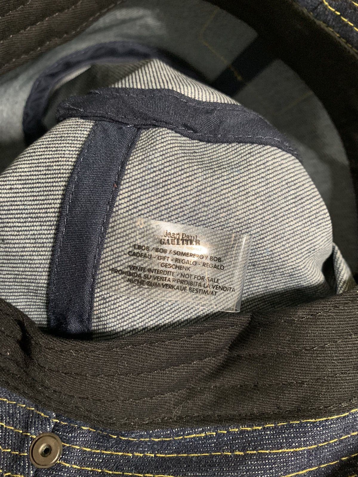 Jean Paul Gaultier Jean Paul Gautier Pour Vous bucket hat Size ONE SIZE - 4 Thumbnail