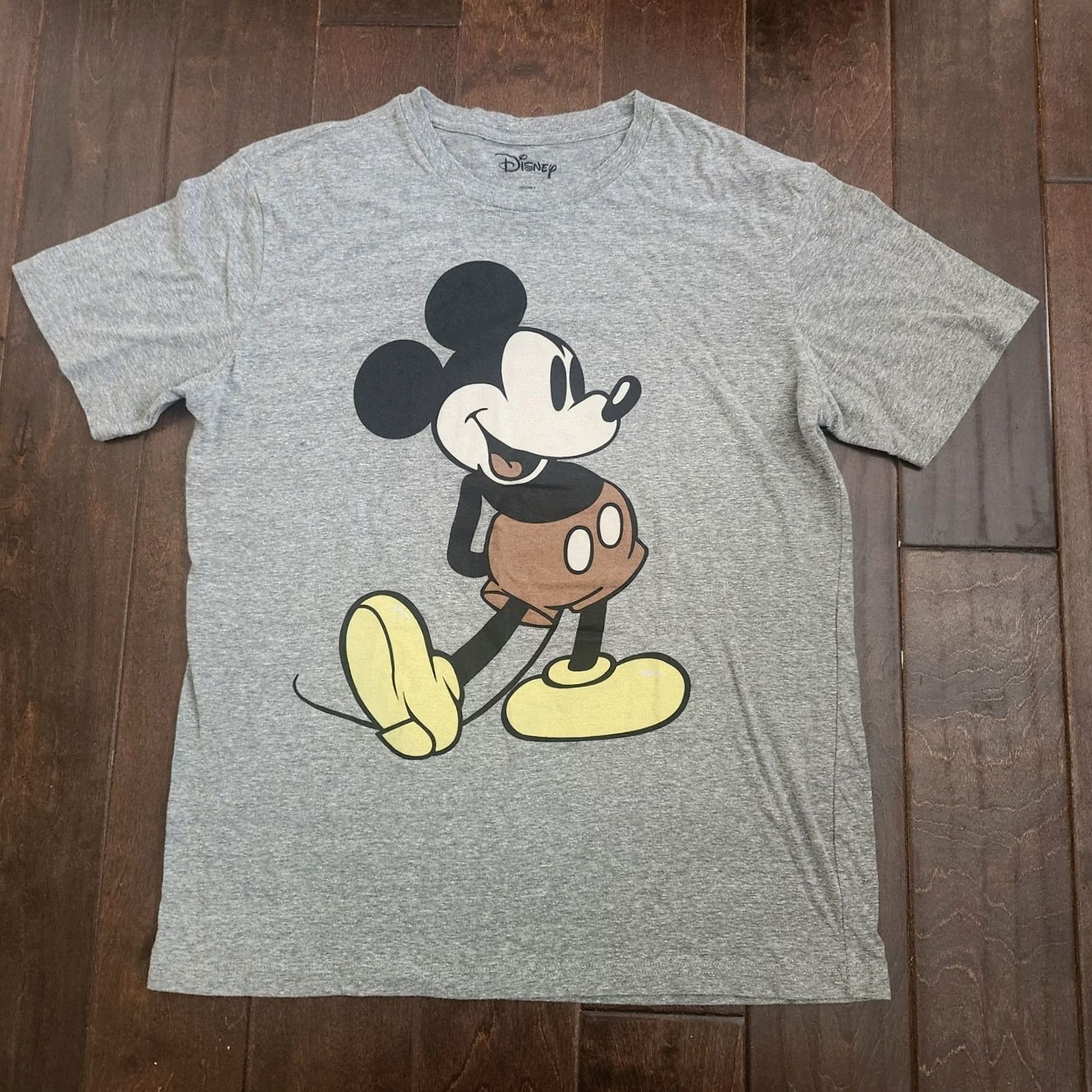 Disney Disney Mickey Mouse Graphic T-Shirt Gray Men’s L Classic Cartoon Tee Size US L / EU 52-54 / 3 - 2 Thumbnail