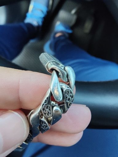 Jewelry S925 Timeless Vine Garland Buckle Retro Tank Bracelet Size ONE SIZE - 9 Thumbnail
