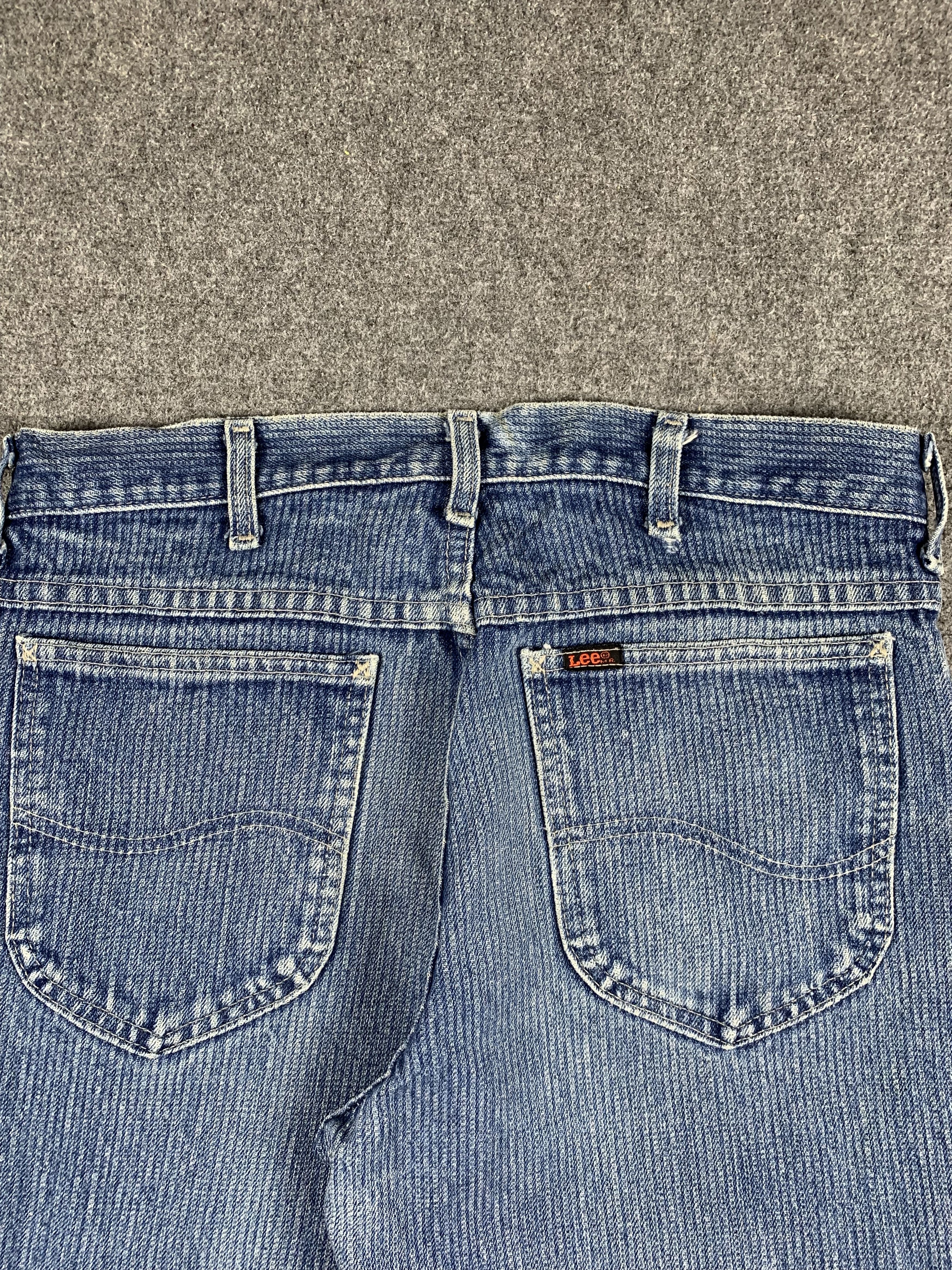 Lee Vintage 70s Lee Light Blue Jeans DP1911 Size US 31 - 4 Thumbnail