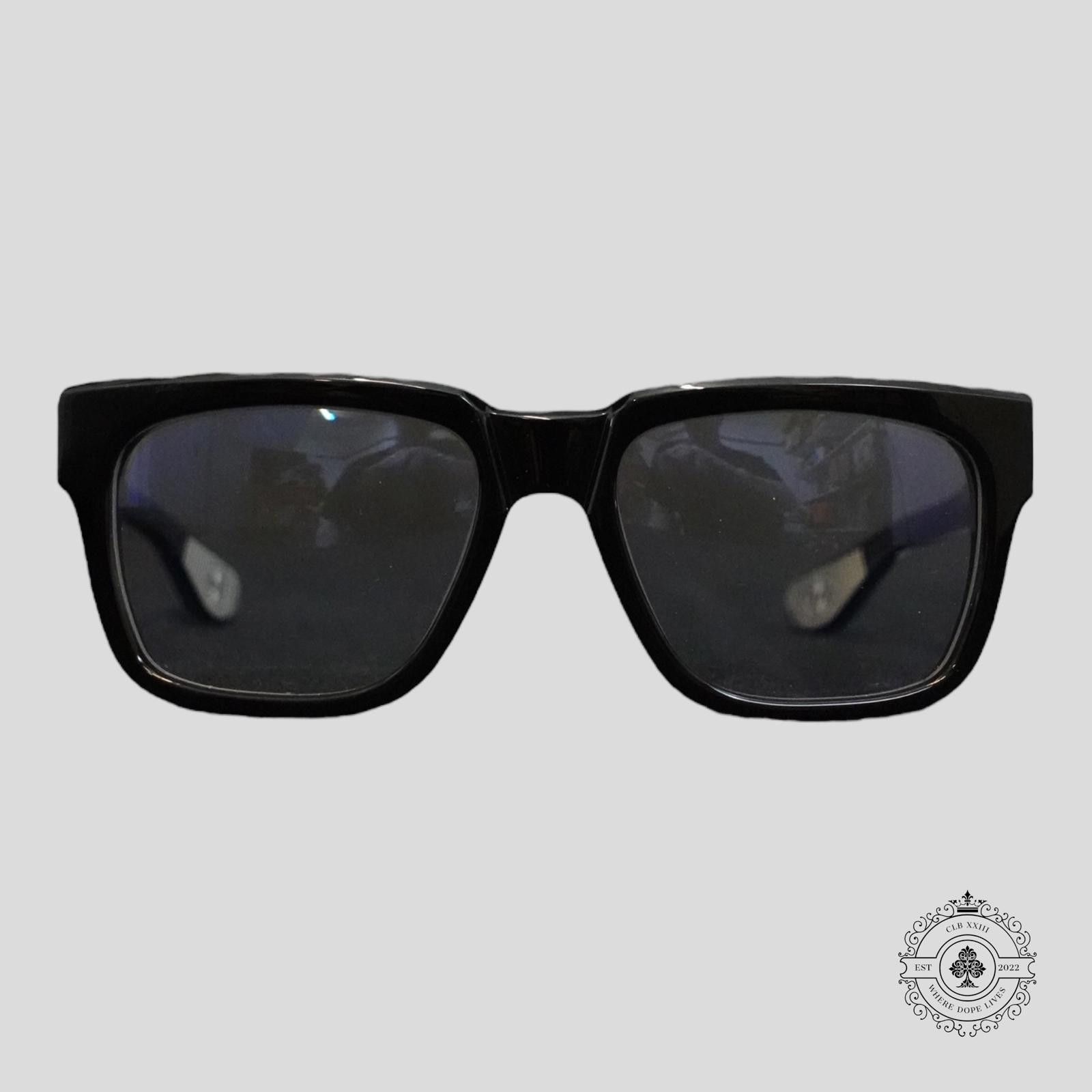 Chrome Hearts Chrome Hearts Box Officer Glasses in Black/Silver Size ONE SIZE - 2 Thumbnail