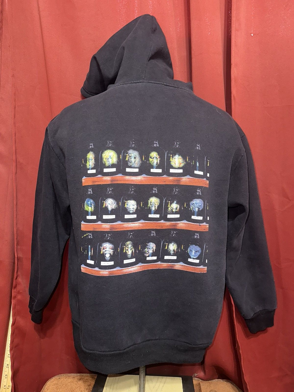 Band Tees Vintage Iron Maiden Hoodie Lobotomy Eddie Head Grail Size US L / EU 52-54 / 3 - 3 Thumbnail