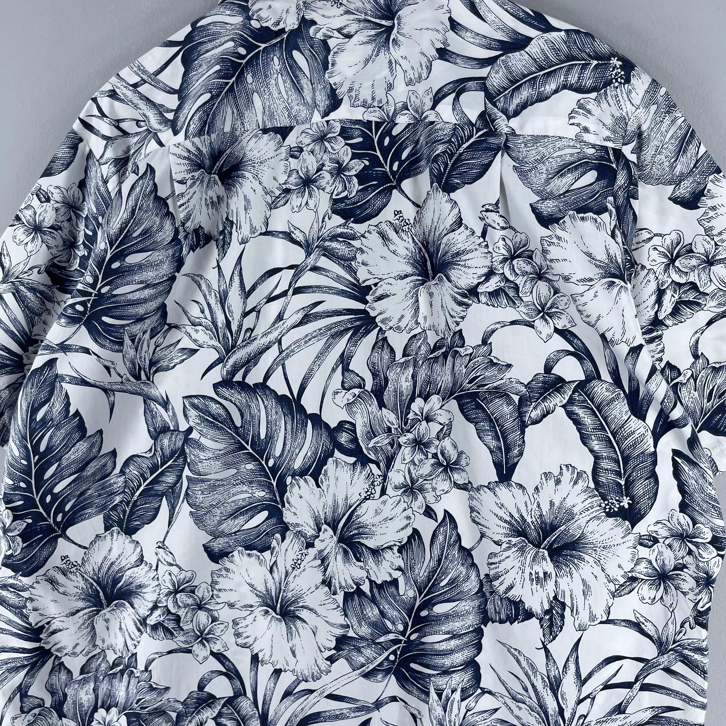 Vintage Vintage Aloha Tropical Floral Abstract Hibiscus Hawaii Shirt Size US XL / EU 56 / 4 - 8 Thumbnail