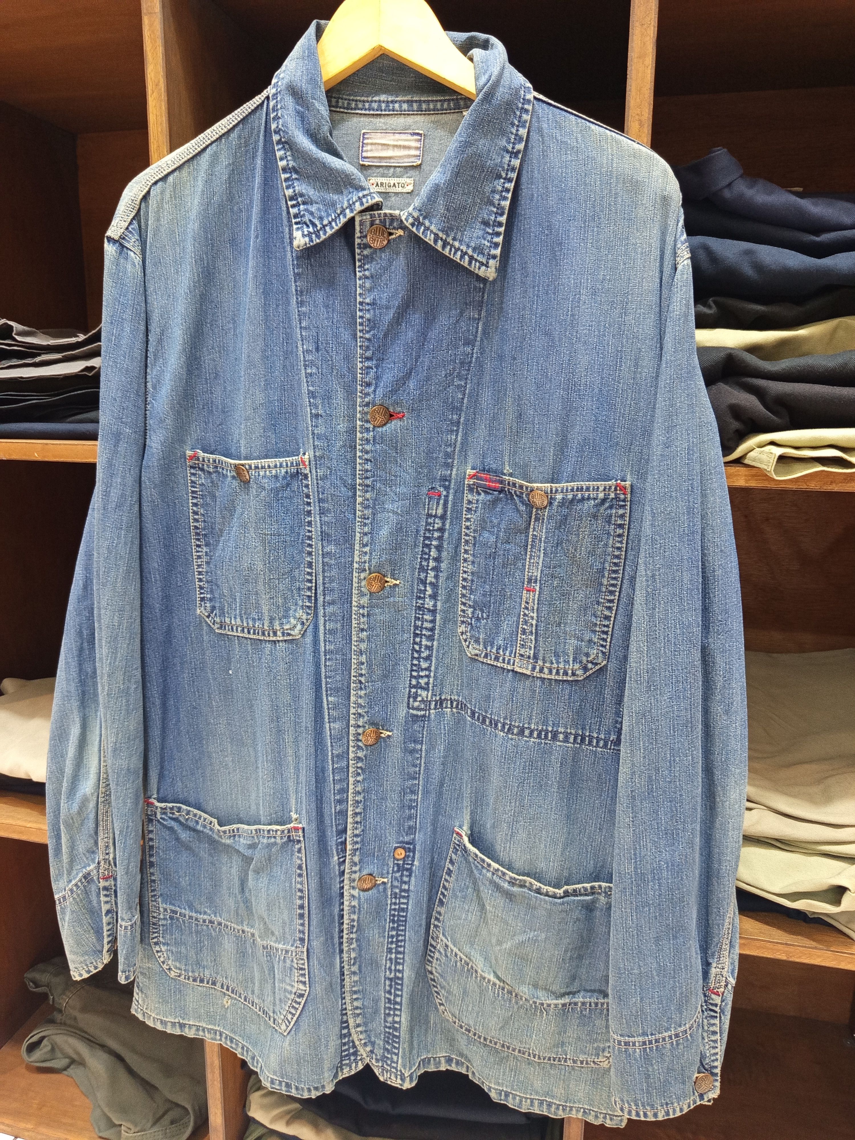 Blue Blue Japan Blue Blue Arigato Chore Jacket Size US XL / EU 56 / 4 - 2 Thumbnail