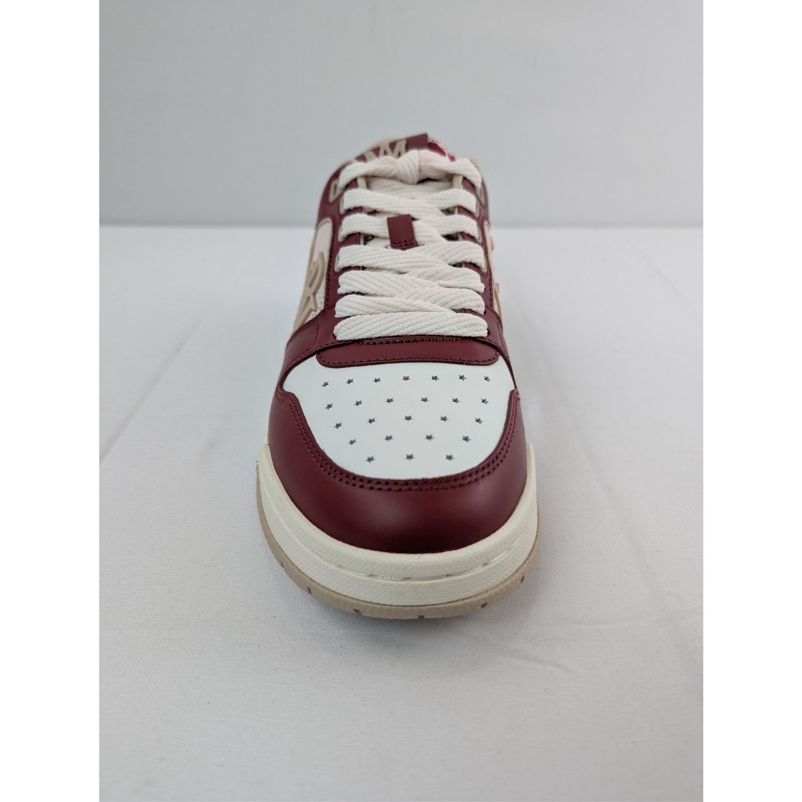 Amiri o1rshd1 Classic Low-Top Sneakers in Deep Red Size US 8 / EU 41 - 14 Thumbnail