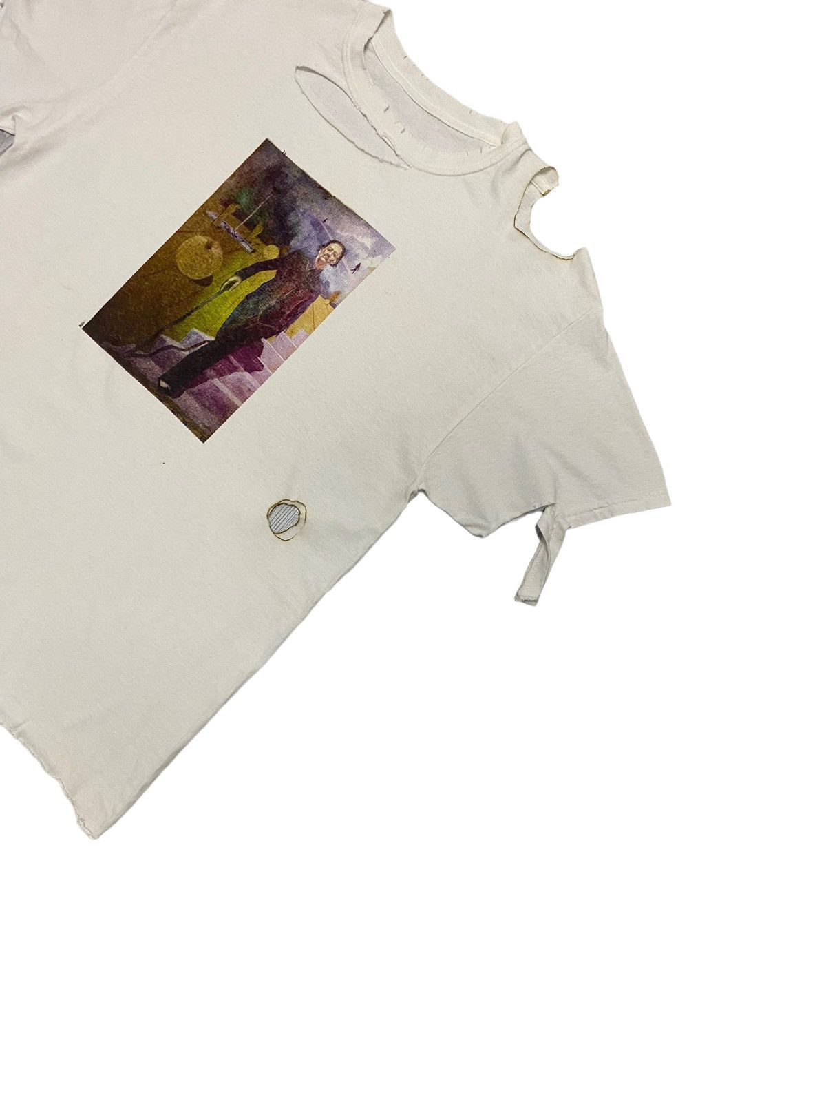 If Six Was Nine Crazy Thrash Tee Shirt Distressed Photoprint Potrait Size US M / EU 48-50 / 2 - 5 Thumbnail