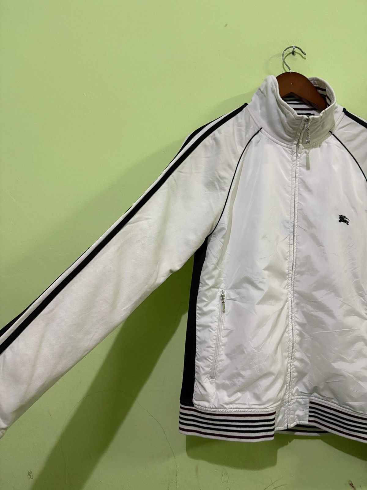 Burberry Burberry Track Top Jacket Design Small Logo Design Size US S / EU 44-46 / 1 - 2 Thumbnail