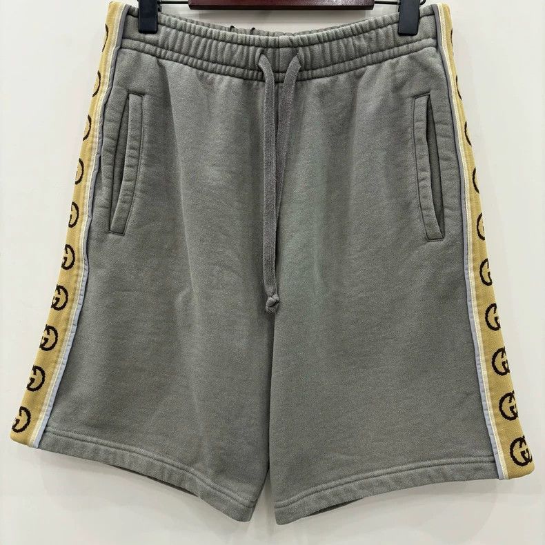 Gucci Gucci Size XS Double G String Logo Striped Drawstring Casua Size US 27 - 1 Thumbnail