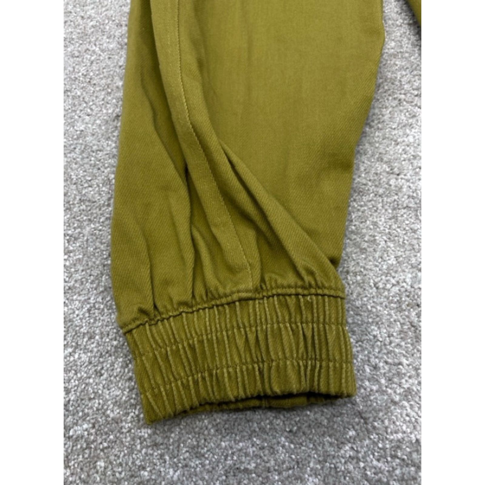 Vintage DSG Twitch & Allison Women's S Twill Jogger Aged Grass Loose Fit XS? Size 29" - 2 Thumbnail