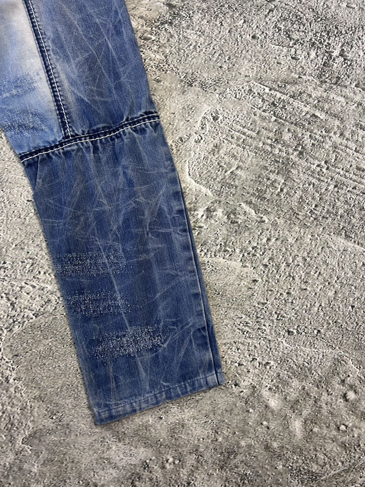 Japanese Brand × Vintage Japanese Brand Kosmo Lupo jeans big logo Vintage Swag Y2K Size US 30 / EU 46 - 10 Thumbnail