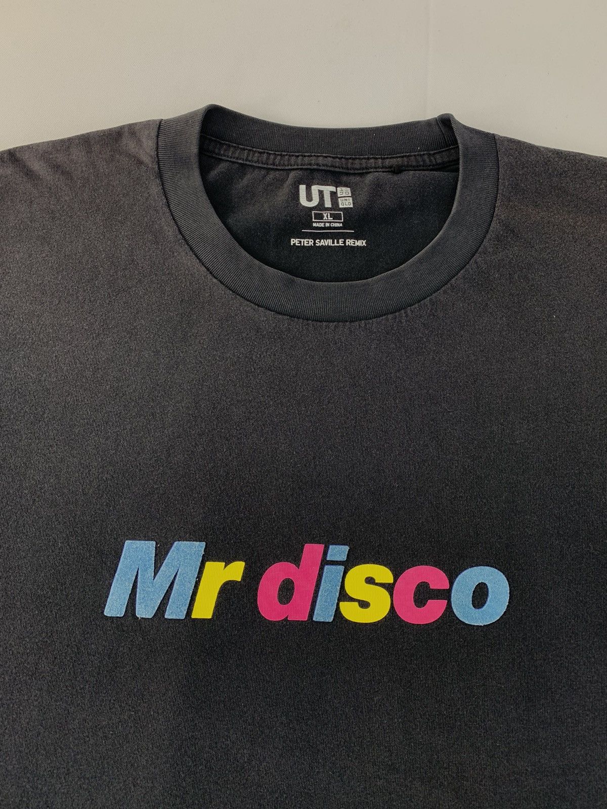 Vintage Mr Disco Peter Saville Remix And New Order Printed Tee Size US XL / EU 56 / 4 - 4 Thumbnail