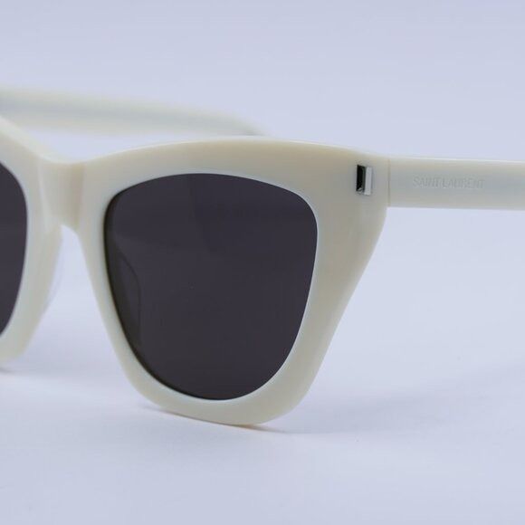 Saint Laurent Paris 🕶️ New Saint Laurent SL214 KATE 035 Sunglasses - Ivory Size ONE SIZE - 9 Thumbnail