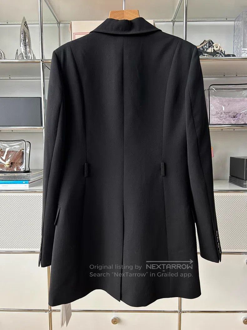 Valentino Valentino Black wool blazer Size S / US 4 / IT 40 - 3 Thumbnail