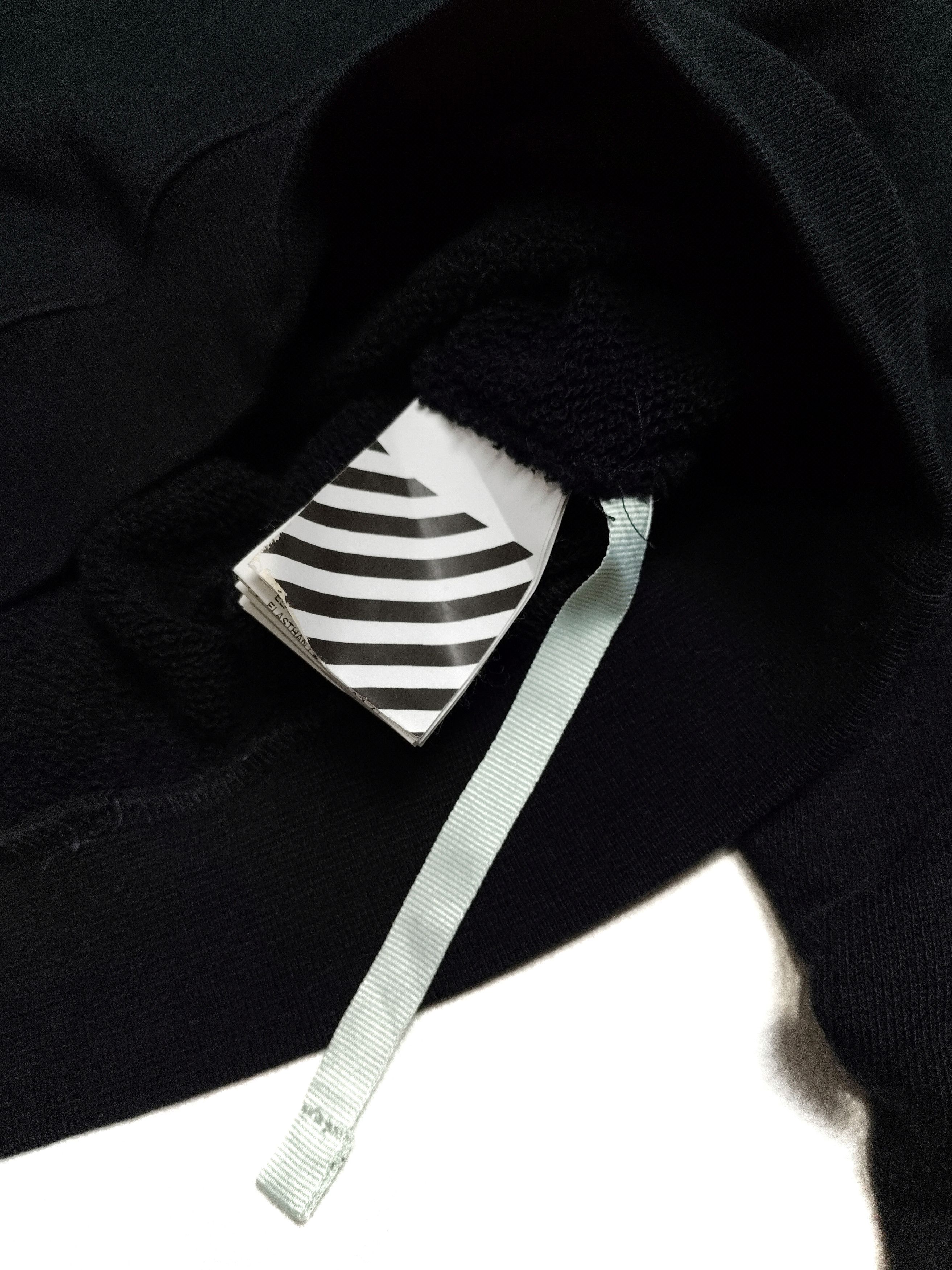 Off-White Off White Loose Flowers Printing Black Sweatshirt Size M / US 6-8 / IT 42-44 - 13 Thumbnail
