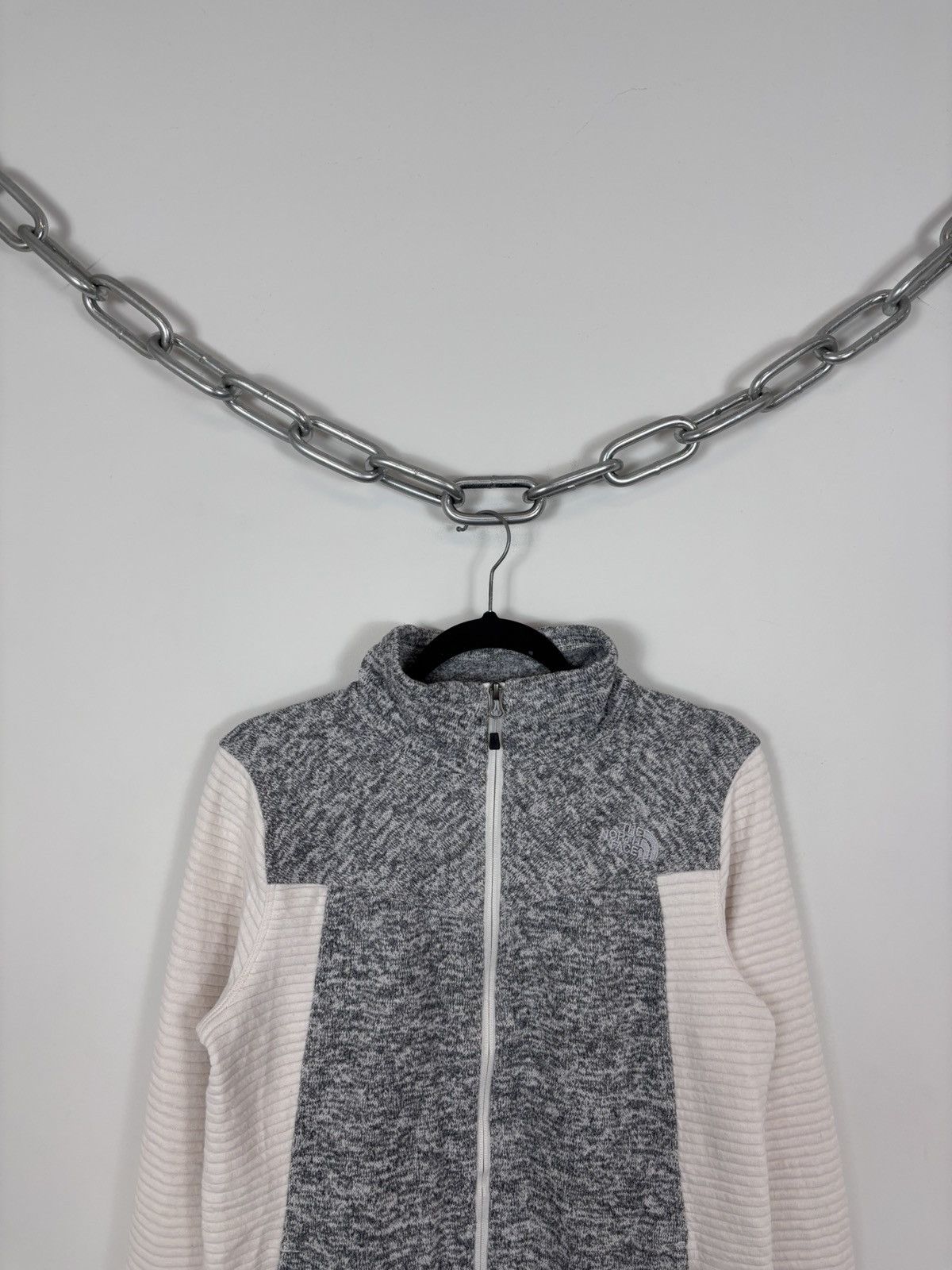 The North Face The North Face Women’s Indi Rib Knit Full Zip Fleece Jacket Size M / US 6-8 / IT 42-44 - 2 Thumbnail