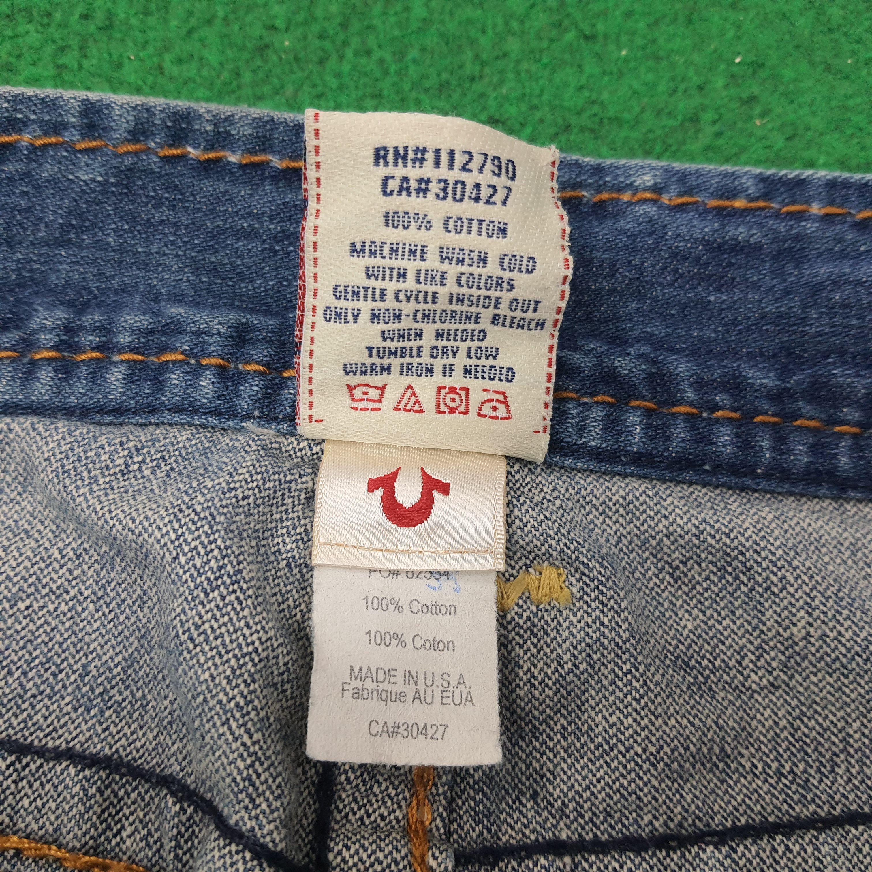 True Religion Vintage True Religion American Brand Jeans C258N10 Size US 33 - 8 Thumbnail